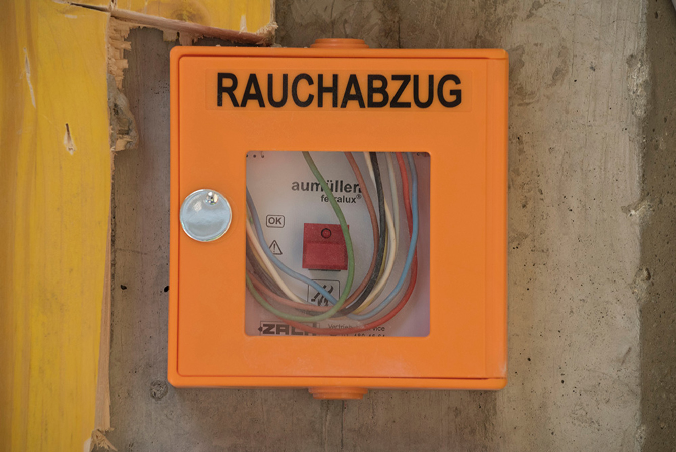 Rauchwärme­abzug bei Duric ElektroSolution GmbH in Heilbronn