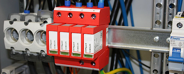 Über­spannungs­schutz bei ElektroSolution in Heilbronn